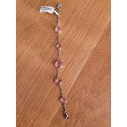 Ti sento roze portofino armband en kettinghanger € 90,00