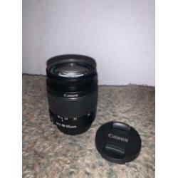 Canon zoomlens efs 18-55mm