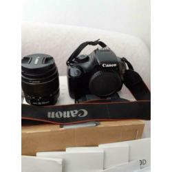 Canon 1100 d camera met lens 18_55 als goed