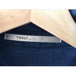 Spijkerjurk/ blouse maat L Part two