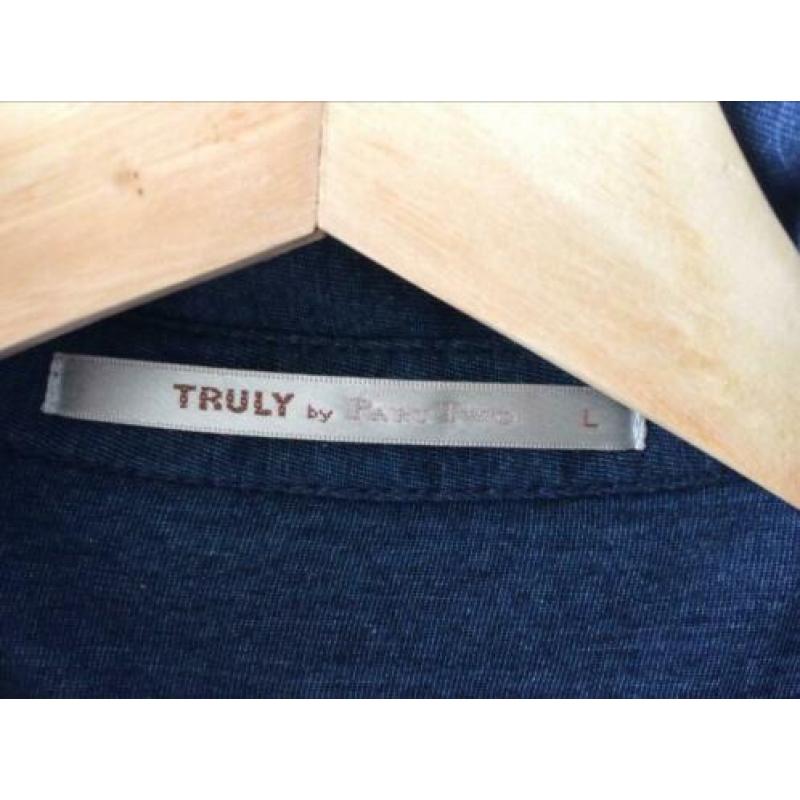 Spijkerjurk/ blouse maat L Part two
