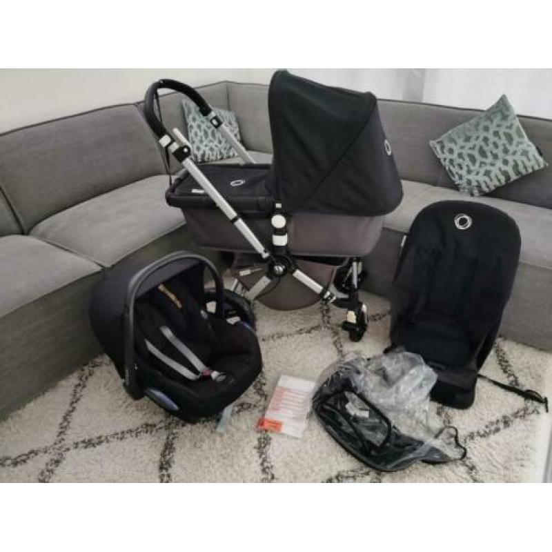 Bugaboo cameleon zwart met maxicosi nieuwstaat!
