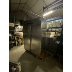 Horeca Koelkast Metos RVS 1300 liter €800,-