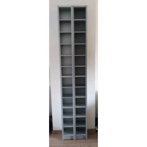 Cd kast Ikea Billy Benno lichtgrijs