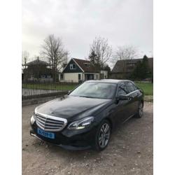 Mercedes E-Klasse E200 CDI BE Aut7 2014 Zwart Taxi klaar.