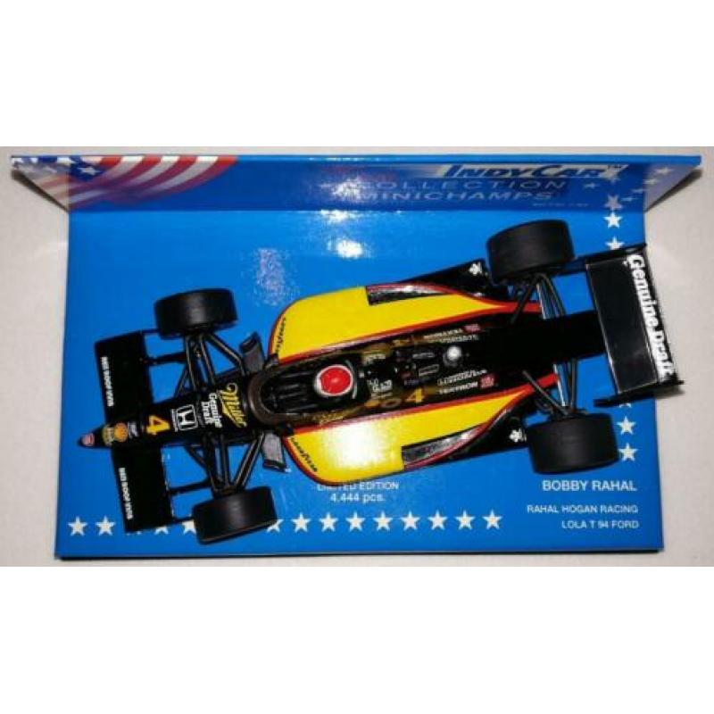 Minichamps IndyCar 1994 Lola T 94 Ford #4 Bobby Rahal 1/43