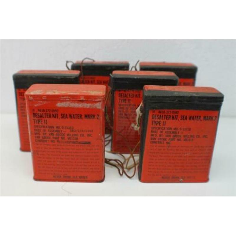 Vintage Vietnam Desalter Kit