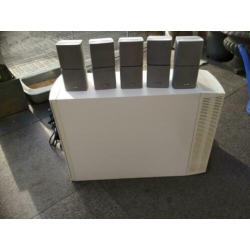 Bose lifestyle 38 met nieuwe bekabeling voor de boxen wit