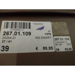 Half hoge Tamaris zwart laarsje