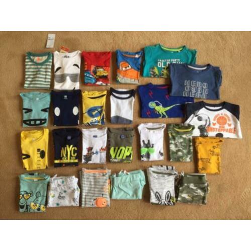 Pakket shirts shirtjes longsleeves jongens maat 98 als nieuw