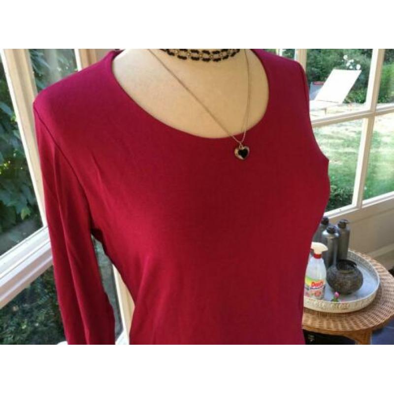 Prachtige top/shirt van Les Bleus (40) VISCOSE..