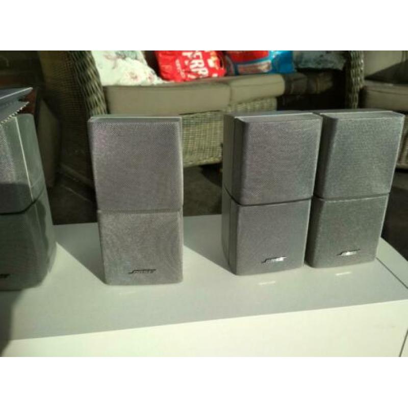 Bose lifestyle 38 met nieuwe bekabeling voor de boxen wit