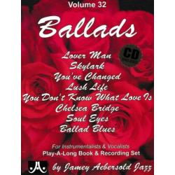Ballads For Instrumentalists & Vocalist met CD (h854)
