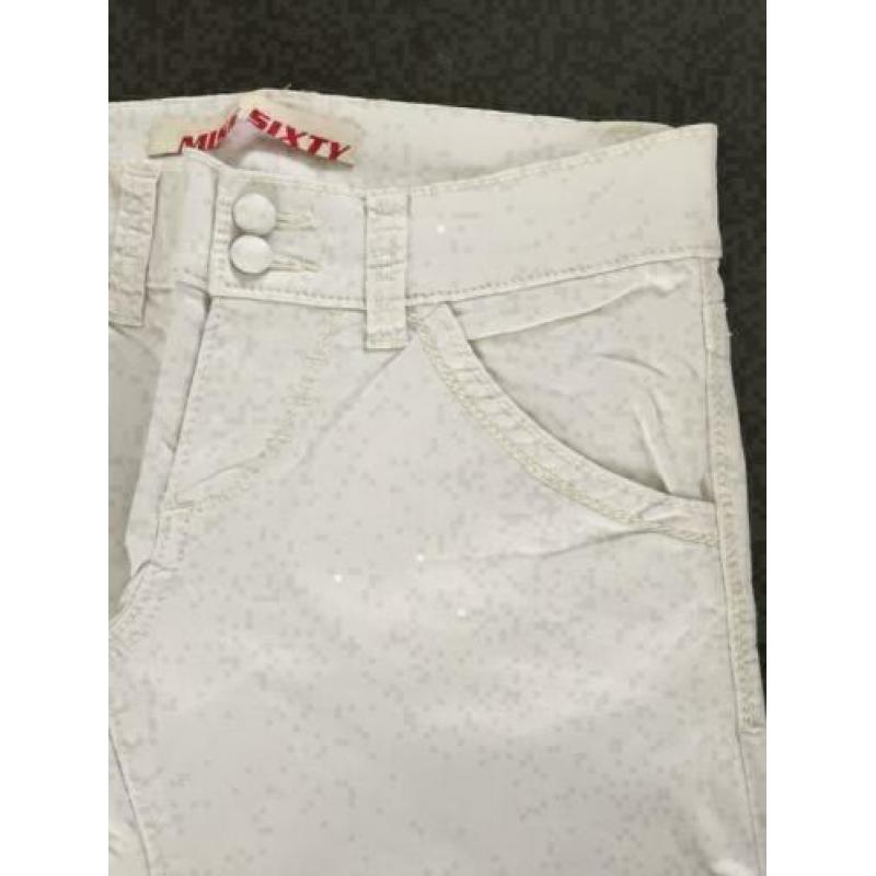 B489 MISS SIXTY spijker broek jeans gebr.wit Maat W28=36=S