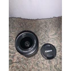 Canon zoomlens efs 18-55mm