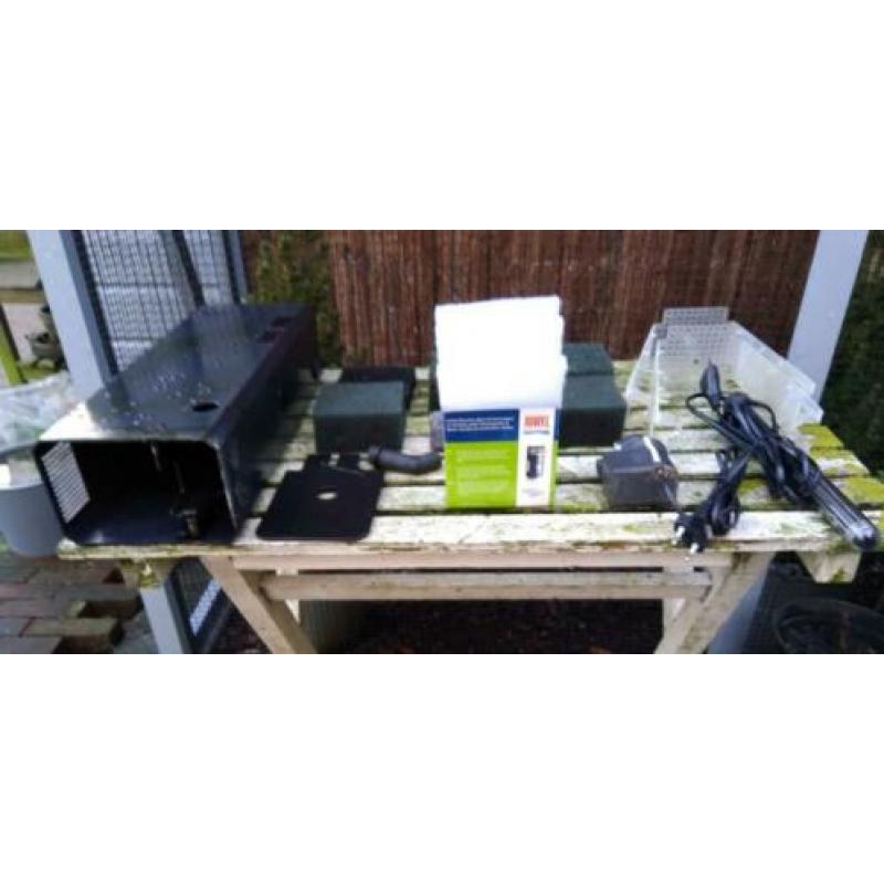 Bioflow binnen filter set incl thermostaat