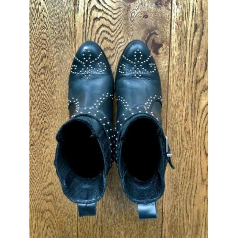So Jamie - Dacey Laarzen / Boots Cowboy Biker Leer - maat 38