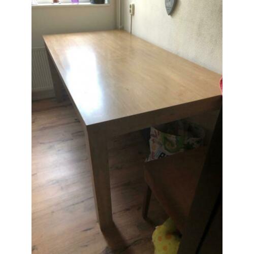 Eet tafel lengte 1,80 x breedte 90 cm