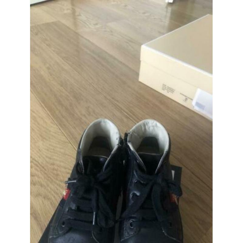 Gucci schoenen sneakers gympen jongens maat 24 zwart