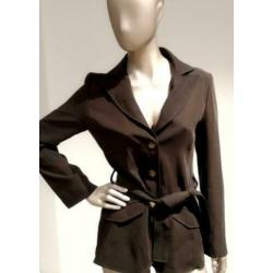 Kenzo - exclusieve donker bruine blazer / jasje - maat 38