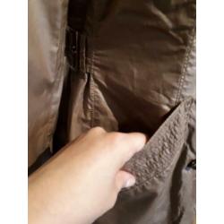 Mooie Trenchcoat maat 40/42 taupe