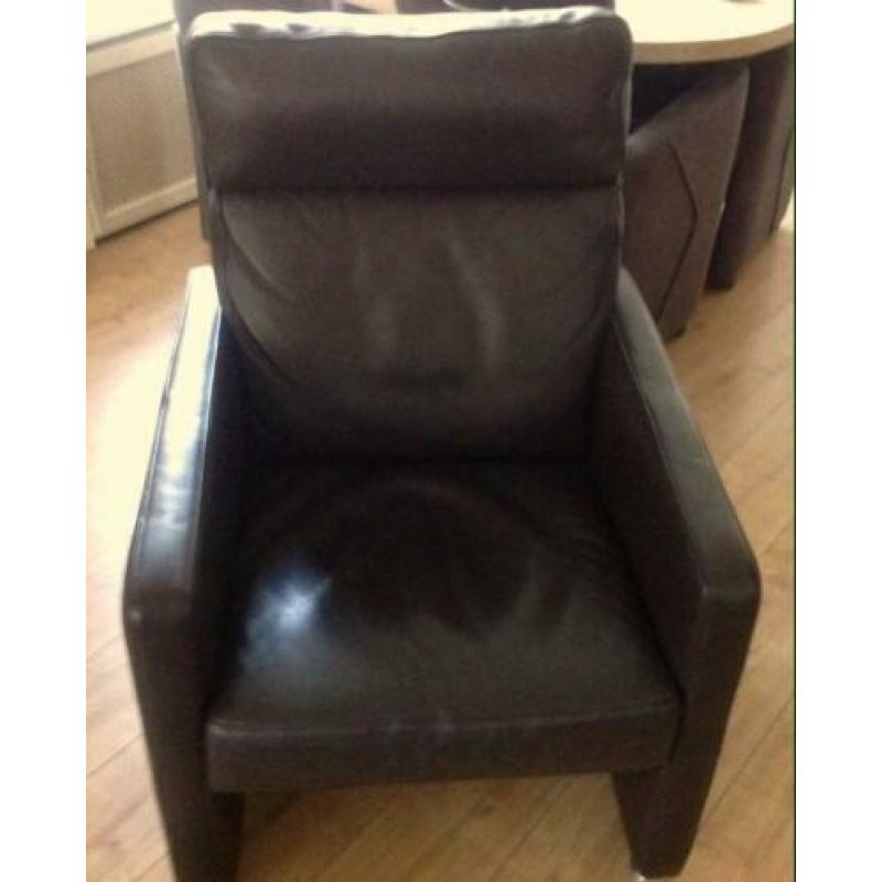 2 kwaliteit leren stoelen!