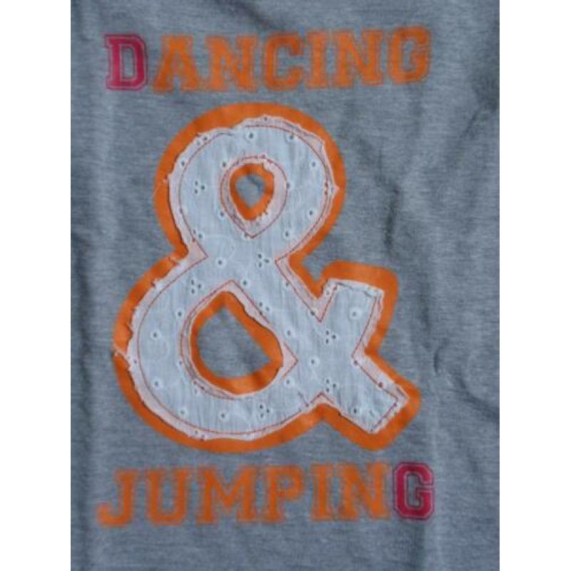 Sweat Jurkje met print maat 116