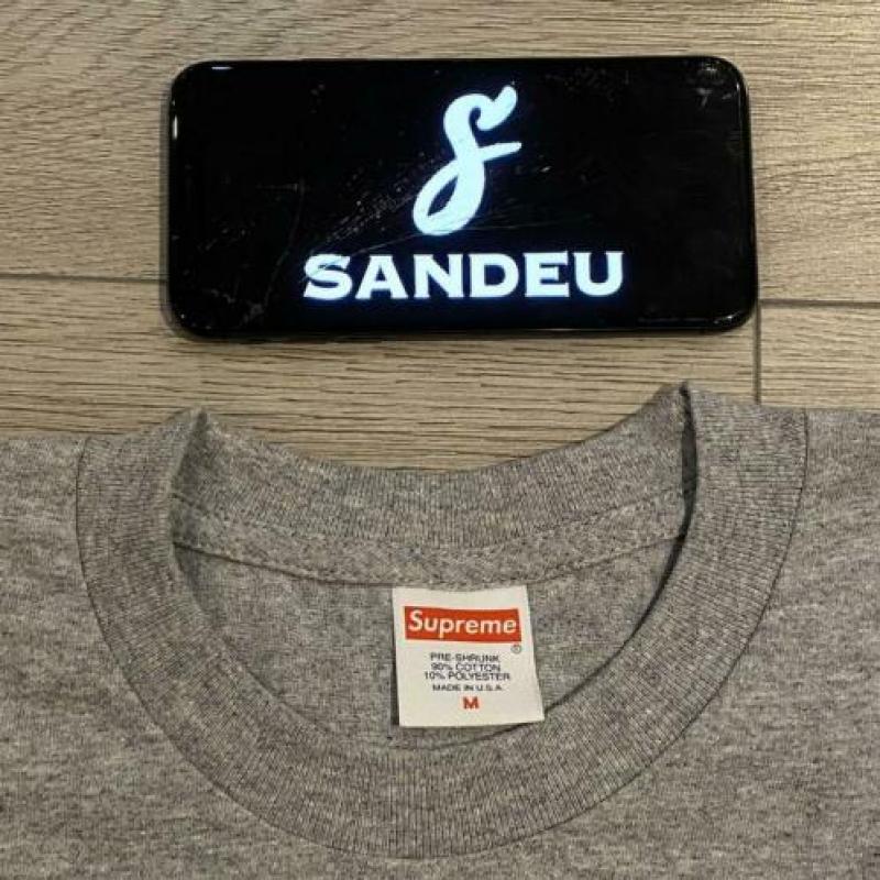 Supreme Bandana Box Logo Grey M