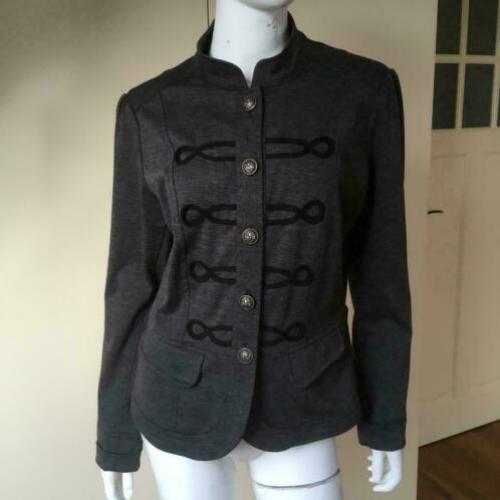 4040 Tricot grijs jasje blazer MS MODE: Mt=40 Nieuwstaat"