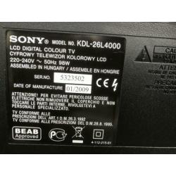 Sony Bravia LCD televisie