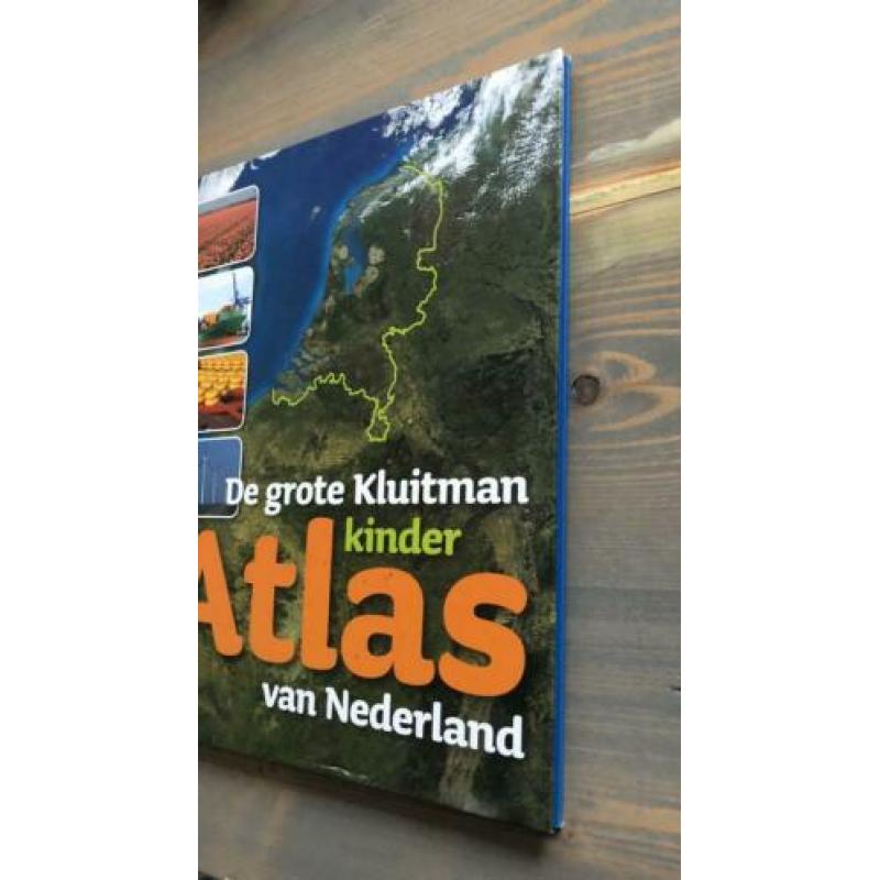 De grote Kluitman kinderatlas van nederland