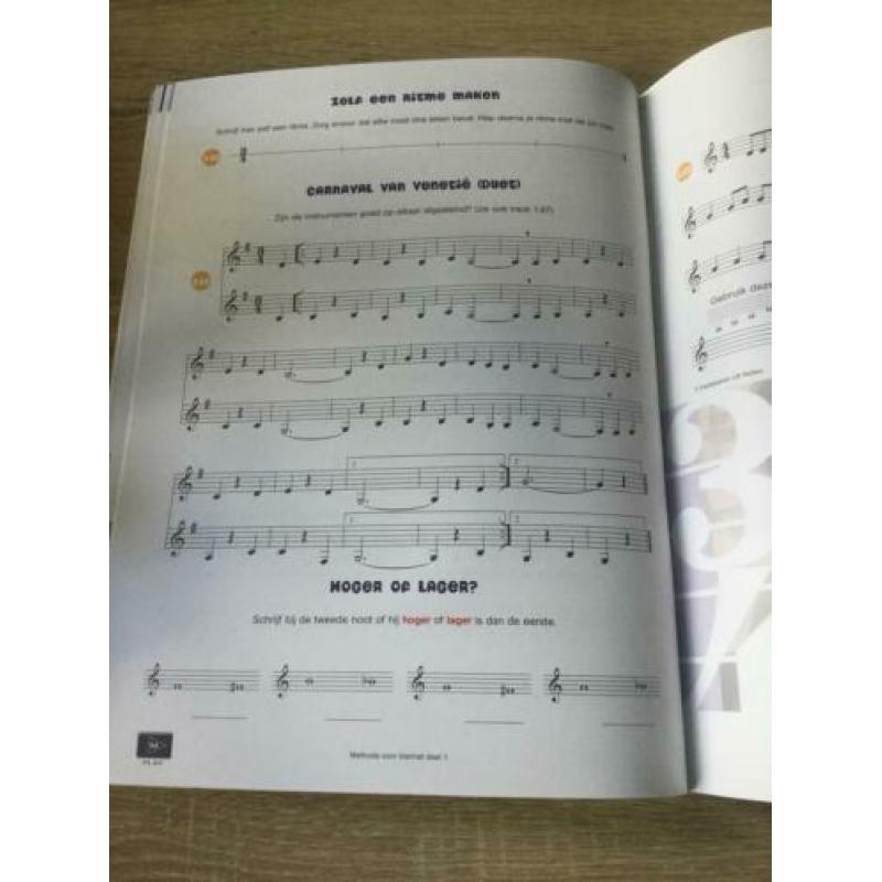 Stap voor stap klarinet leren spelen boek 1 incl. Dvd + 2 CD