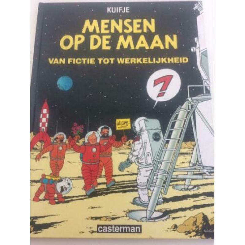 Kuifje boek raket op de maan