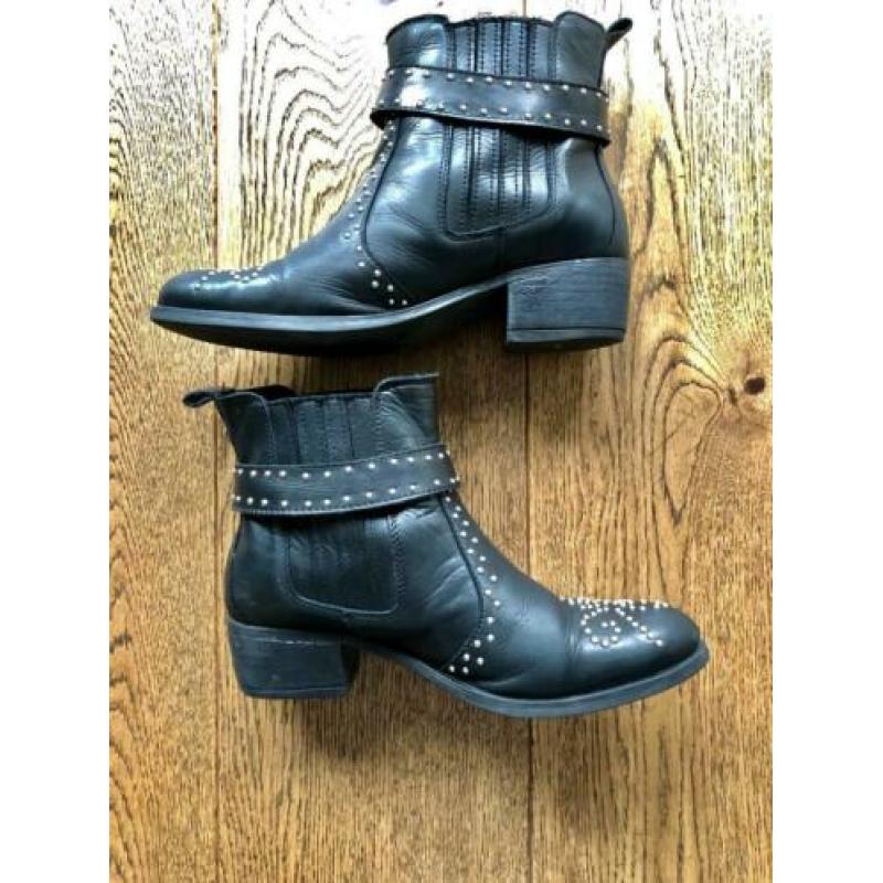 So Jamie - Dacey Laarzen / Boots Cowboy Biker Leer - maat 38