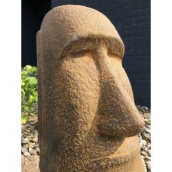 Bijzonde- Moai beeld - tuinbeeld-decoratie