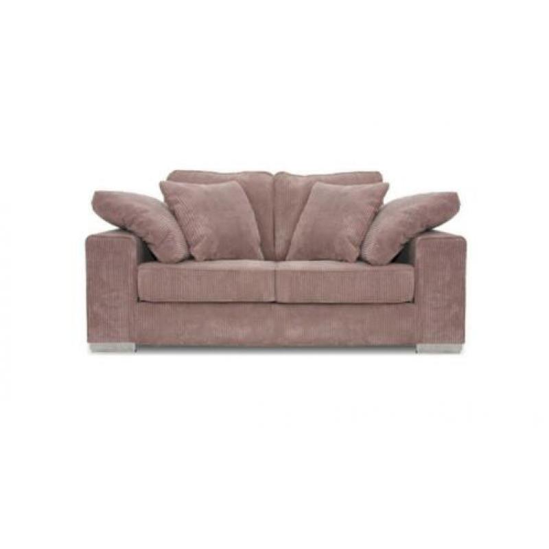 3 + 2 BANK EN HOCKER RiBSTOF MODEL ENJOY