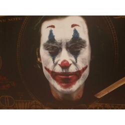Topper the joker 100$ aluminium xxl uniek maar 1 batman joke