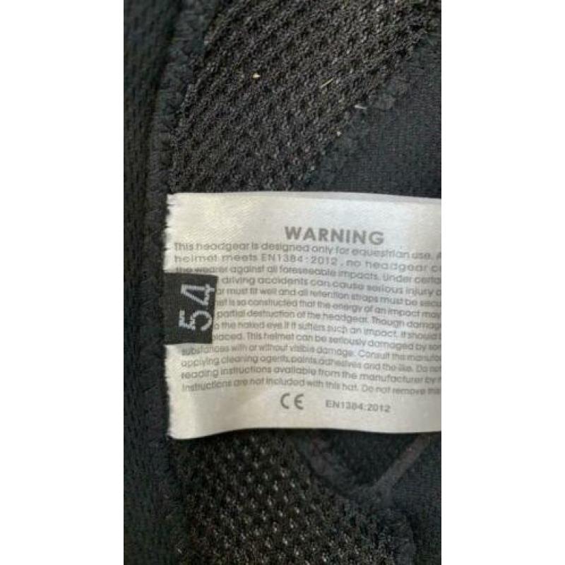 Equestrian paardrij cap maat 54