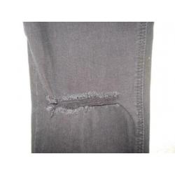 Zara zwarte broek met gaten maat 36
