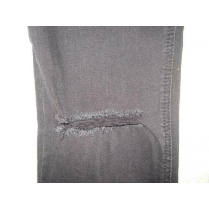 Zara zwarte broek met gaten maat 36