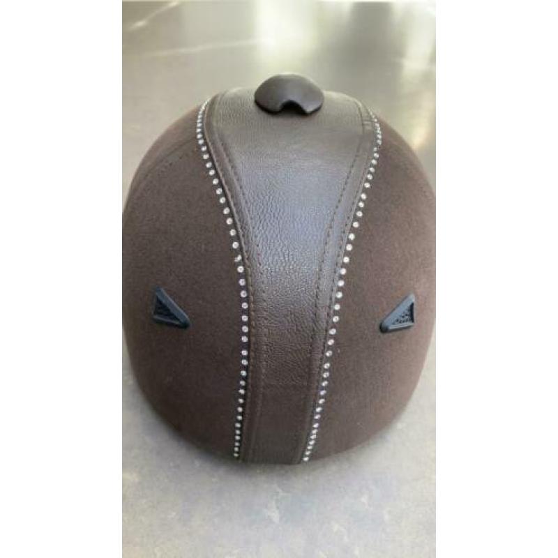 Equestrian paardrij cap maat 54