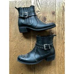 So Jamie - Dacey Laarzen / Boots Cowboy Biker Leer - maat 38