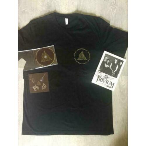 TRIVIUM The Sin and The Sentence gesigneerd cd, foto ,shirt