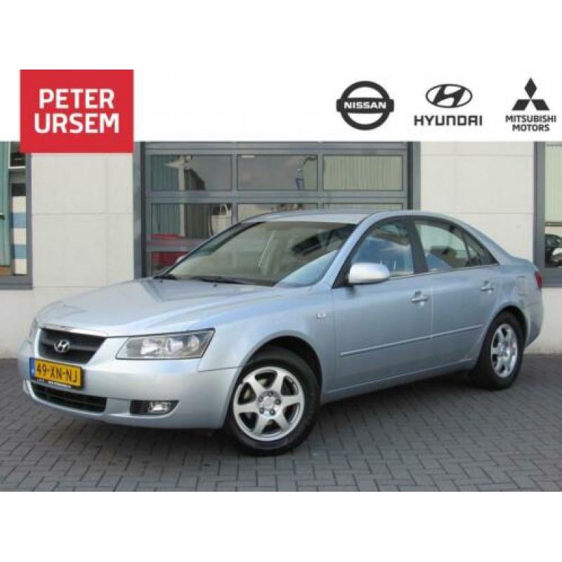 Hyundai Sonata 2.4 Dynamic Navigatie Leder Dealer onderhoude