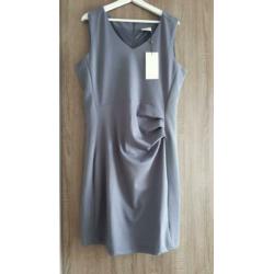 Jurk v KAFFE mt xxl (xl) grijs en nieuw