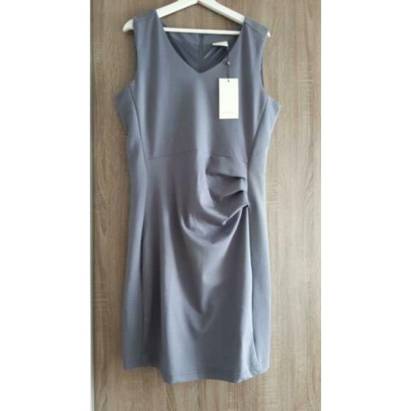 Jurk v KAFFE mt xxl (xl) grijs en nieuw