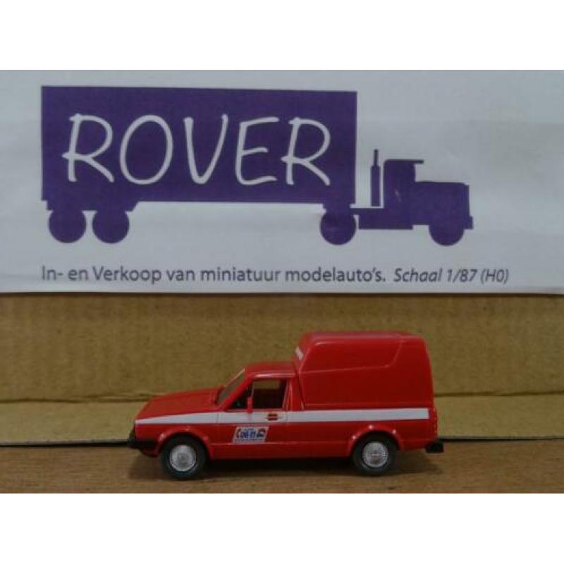 WIKING 1:87, VW CADDY, " BRANDWEER ", Zie Foto`s