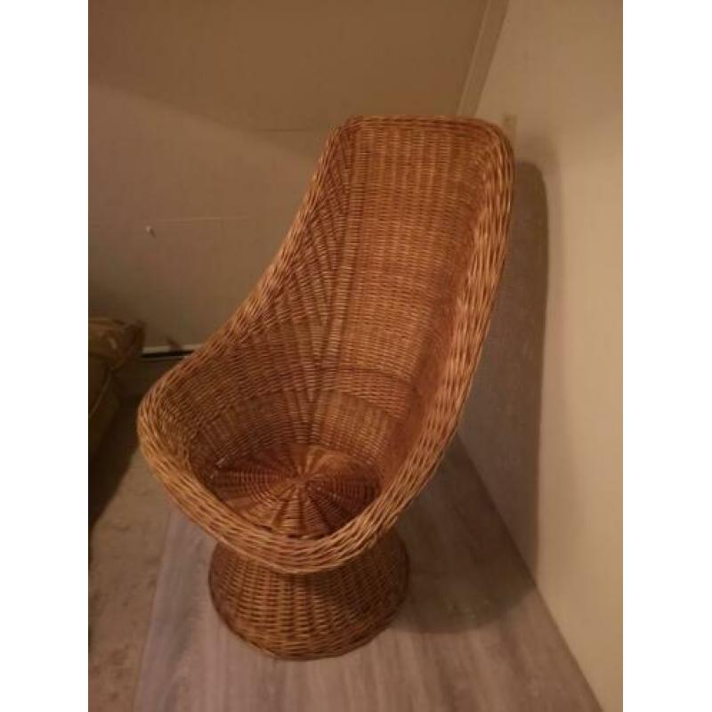 Rotan rieten stoel set