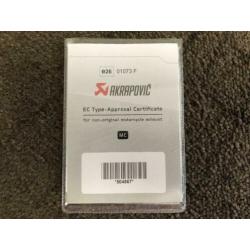 Akrapovic Katalysator P-KAT-051 Yamaha MT-07 MT07 Tracer 700