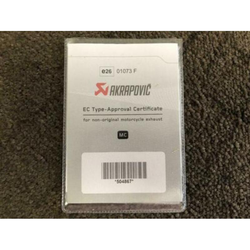 Akrapovic Katalysator P-KAT-051 Yamaha MT-07 MT07 Tracer 700